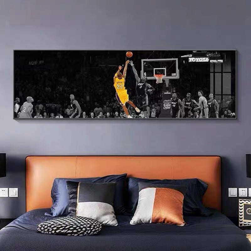 Arte de la pared de Kobe Bryant