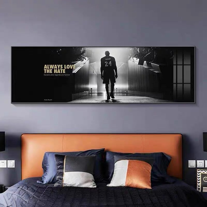 Arte de la pared de Kobe Bryant