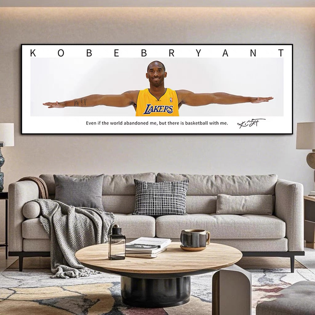 Arte de la pared de Kobe Bryant