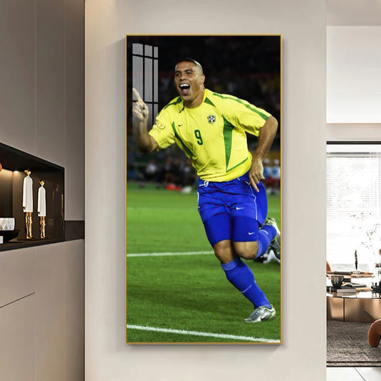 R9 Ronaldo Nazário - Vertical 1:2 WallArt