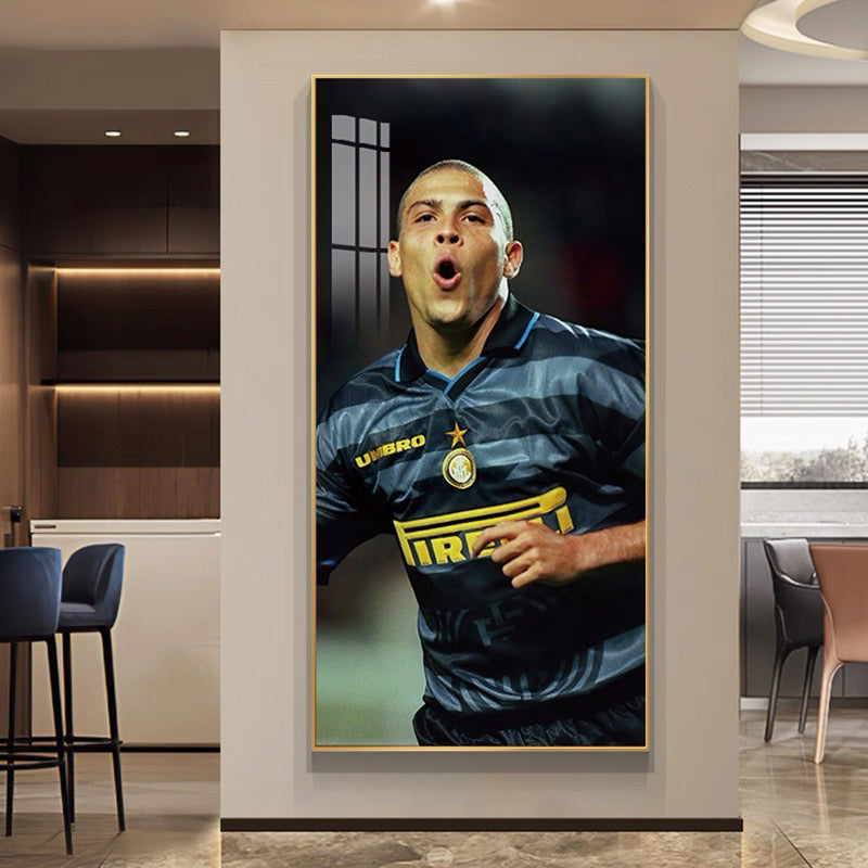 R9 Ronaldo Nazário - Vertical 1:2 WallArt
