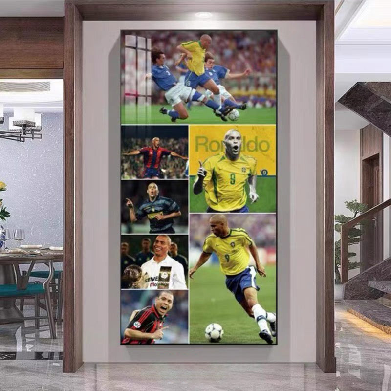 R9 Ronaldo Nazário - Vertical 1:2 WallArt