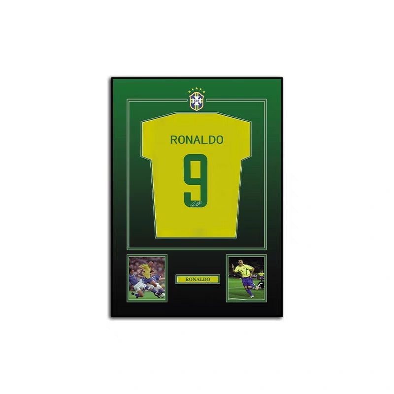 R9 Ronaldo Nazário Jersey WallArt (Graphic Jersey)