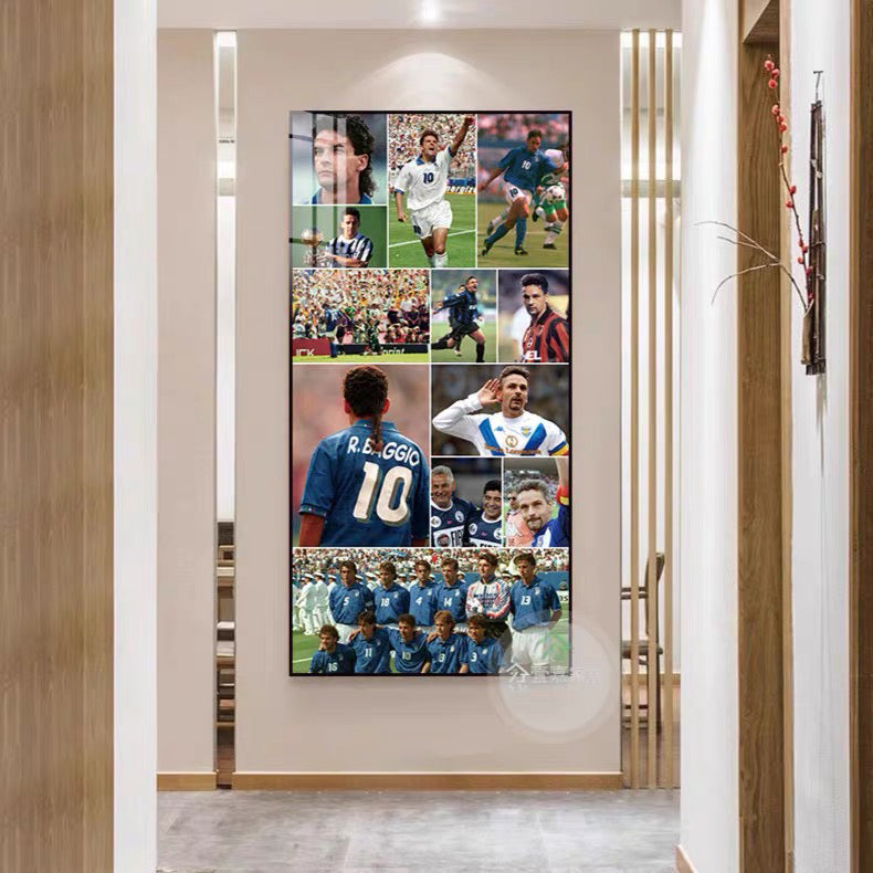 Roberto Baggio Italy 1994 World Cup - Vertical 1:2 WallArt