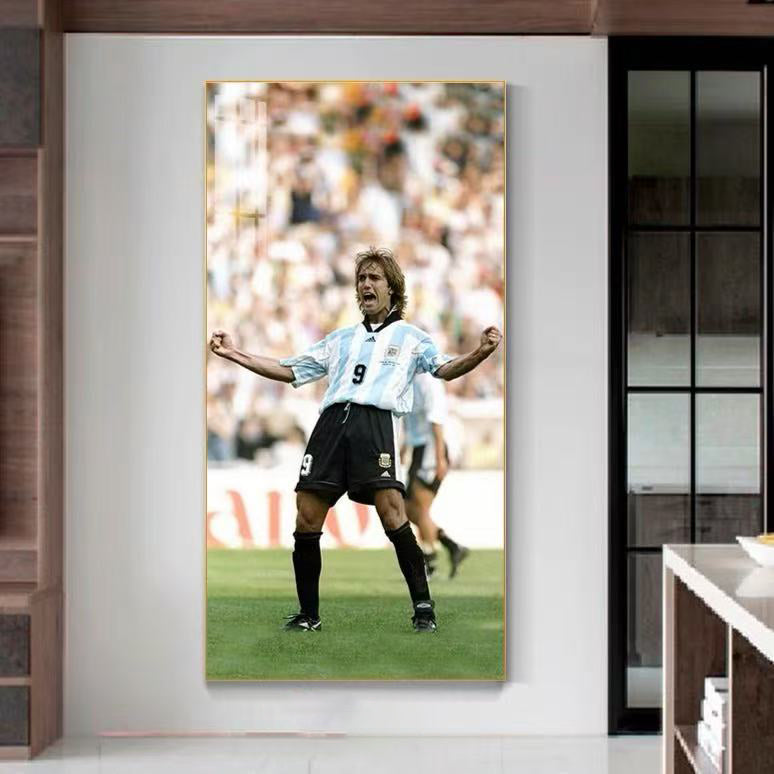 Gabriel Batistuta - Vertical 1:2 WallArt