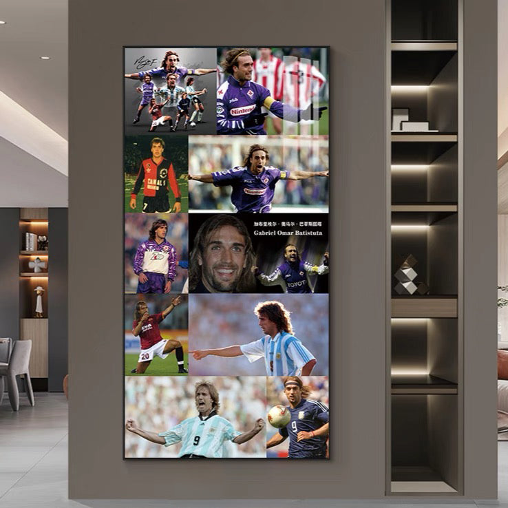 Gabriel Batistuta - Vertical 1:2 WallArt