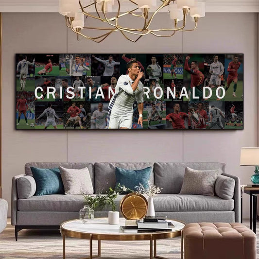 Cristiano Ronaldo - Horizontal 3:1 WallArt