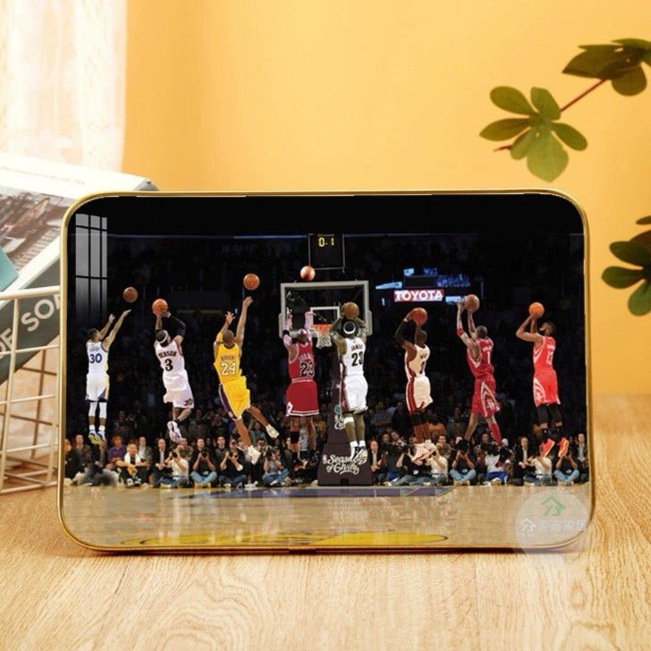 Basketball Desk Display Wall Art
