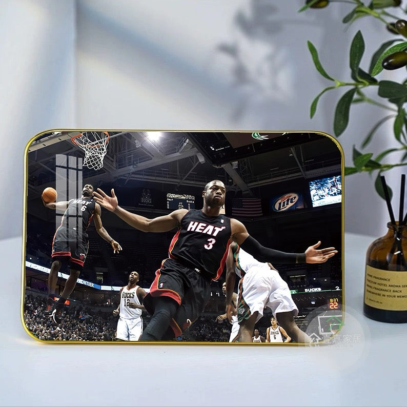 Basketball Desk Display Wall Art