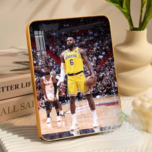 Basketball Desk Display Wall Art