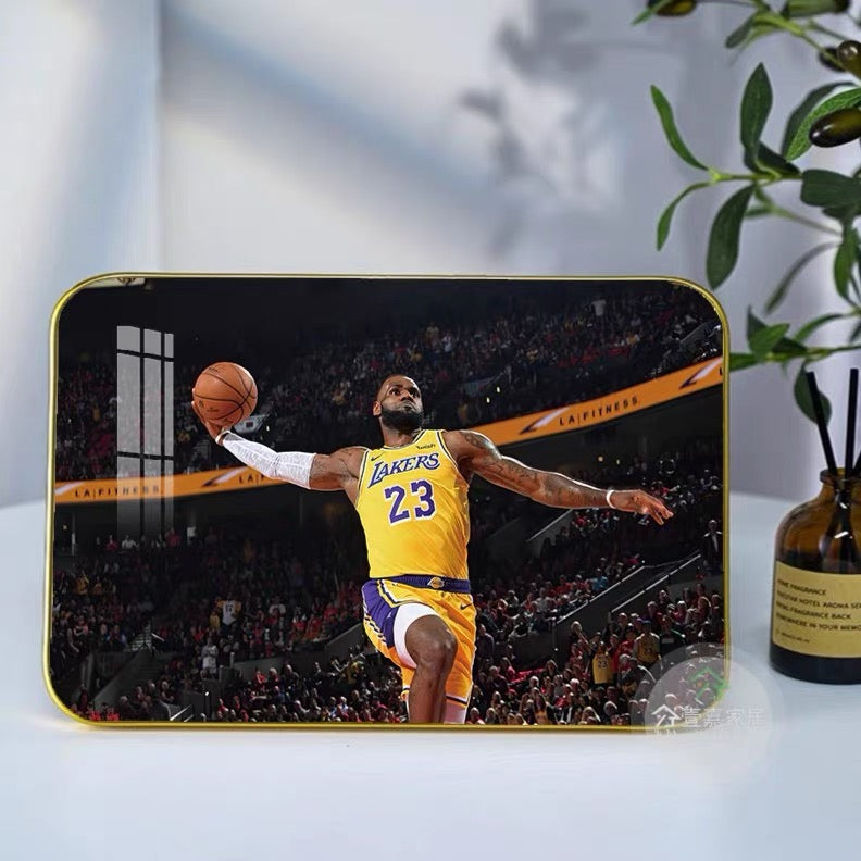 Basketball Desk Display Wall Art