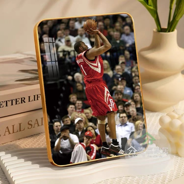 Basketball Desk Display Wall Art