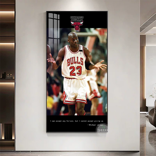 Michael Jordan Vertical 1:2 WallArt