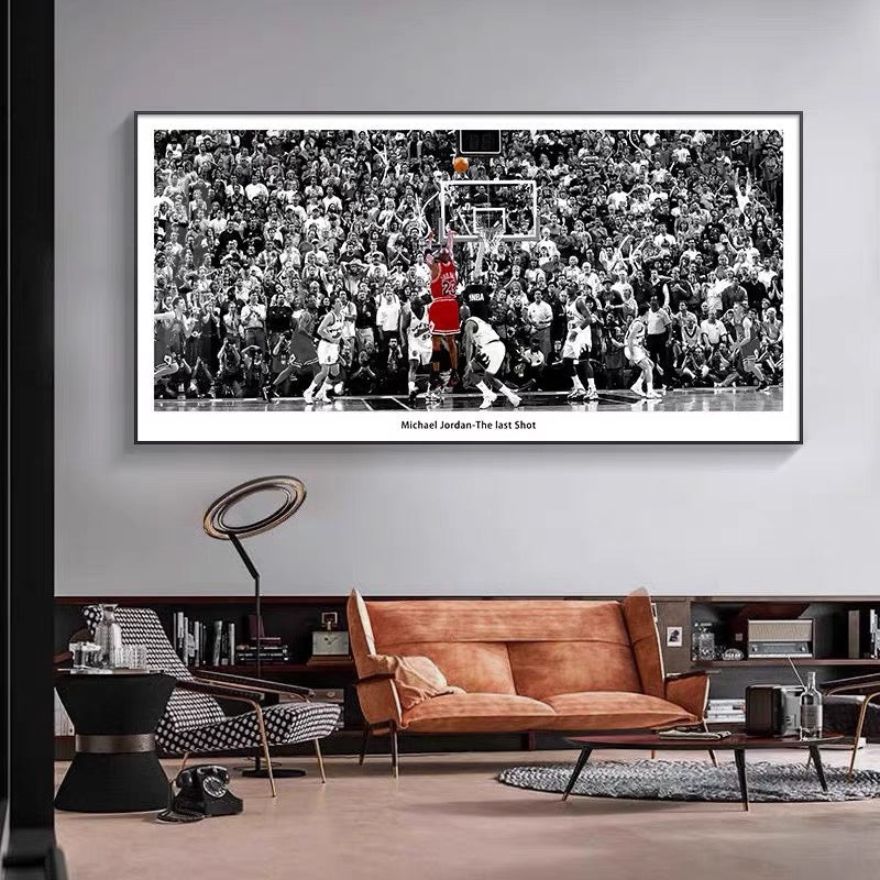 Art mural en jersey de Michael Jordan (maillot graphique)