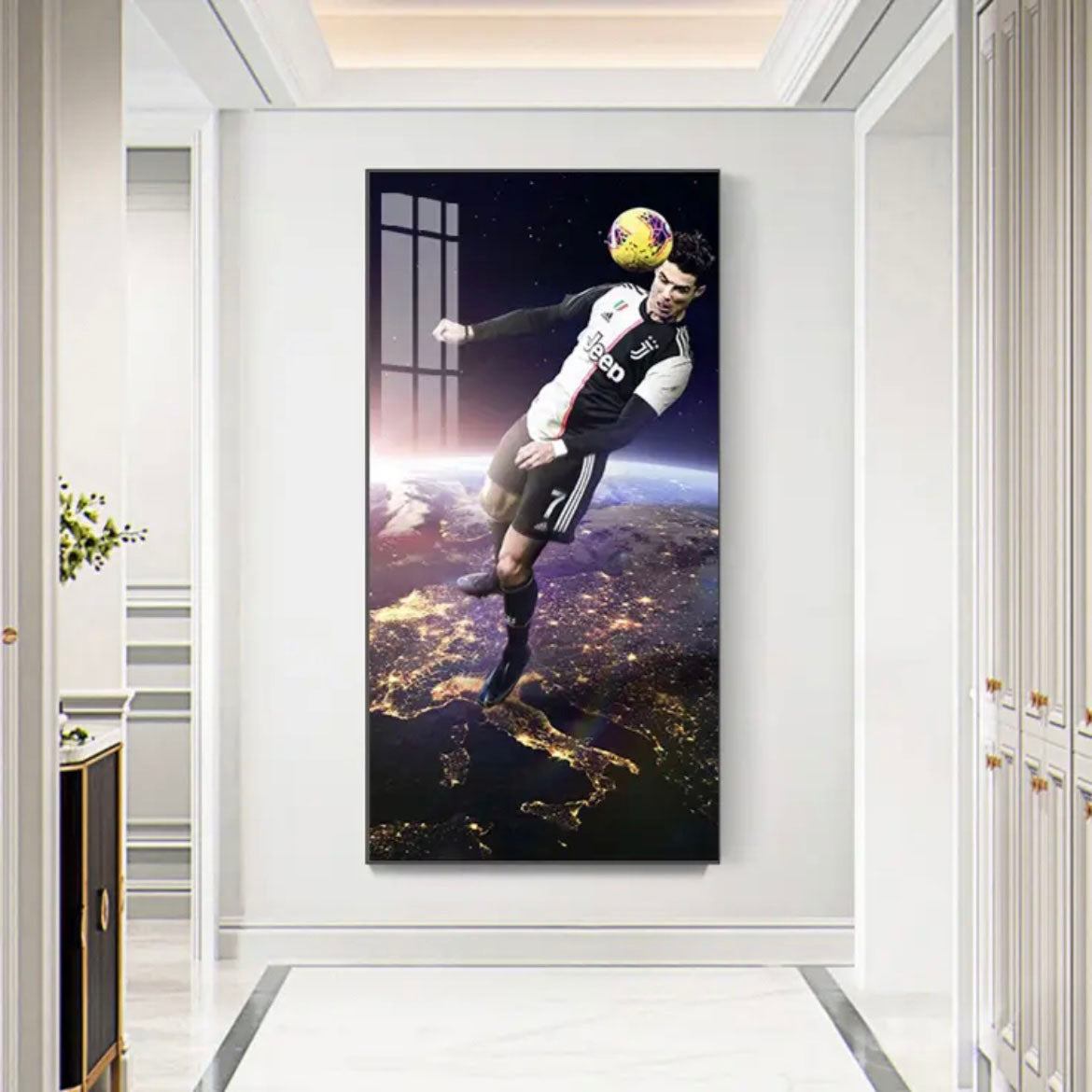 Cristiano Ronaldo Juventus - Vertical 1:2 WallArt