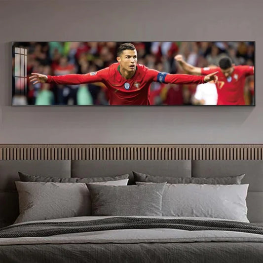Cristiano Ronaldo - Horizontal 3:1 WallArt