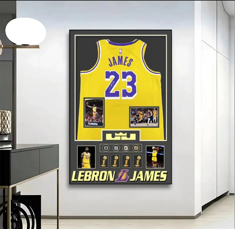 LeBron James's Jersey WallArt (Graphic Jersey)