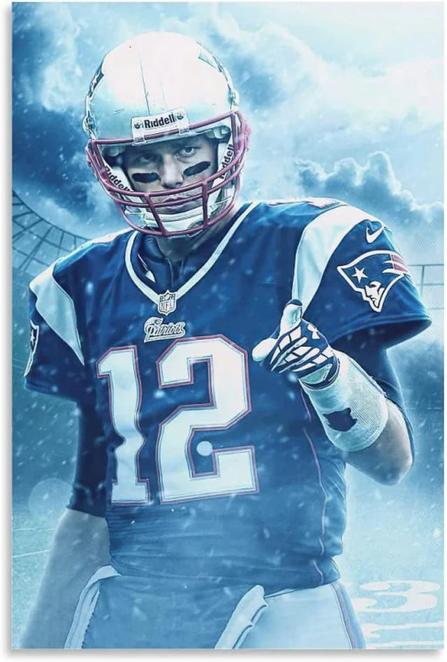 Tom Brady - Vertical 2:3 WallArt