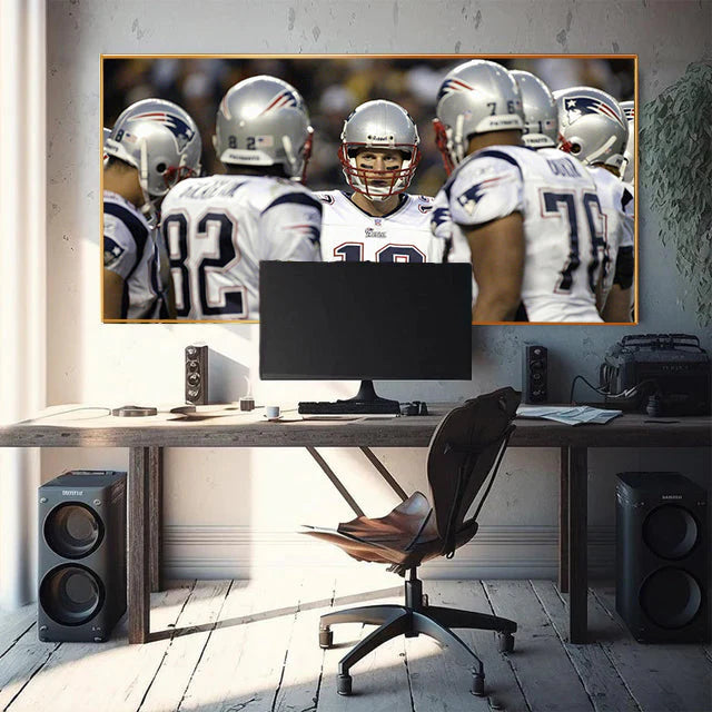 Tom Brady - Horizontal 2:1 WallArt