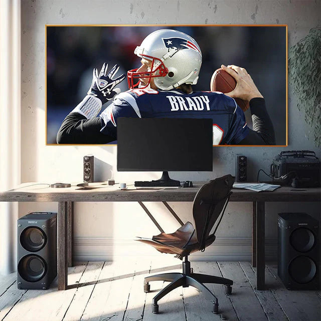 Tom Brady - Horizontal 2:1 WallArt