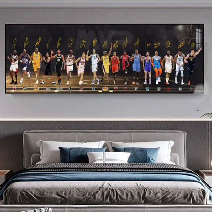 【MVP NBA STARS】Horizontal 3:1 WallArt