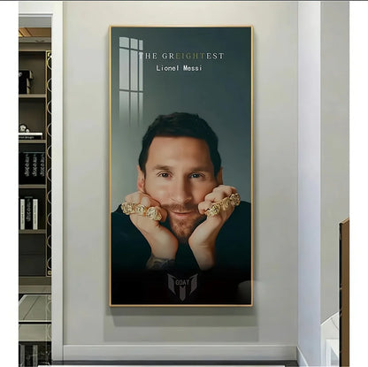 Lionel Messi - Vertical 1:2 WallArt