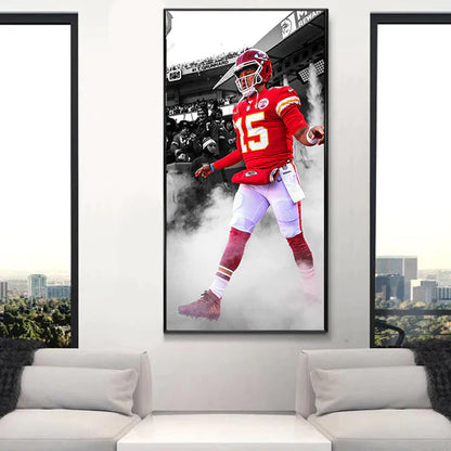 Patrick Mahomes - Vertical 1:2 WallArt