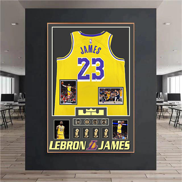 Arte de pared de Jersey de LeBron James (Jersey gráfico）