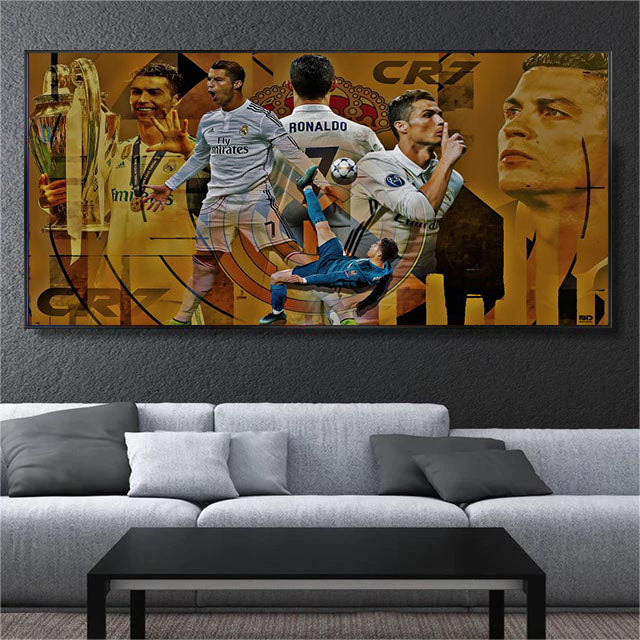 Cristiano Ronaldo Compilation - Horizontal 2:1 WallArt