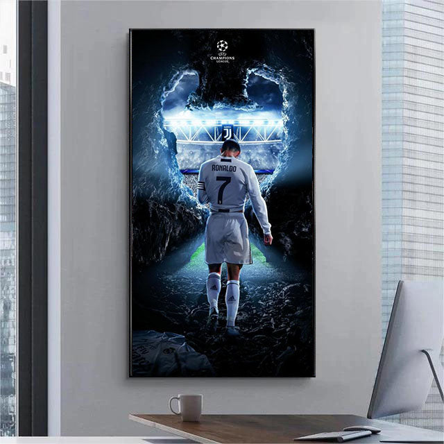 Cristiano Ronaldo Juventus - Vertical 1:2 WallArt