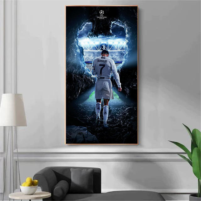 Cristiano Ronaldo Juventus - Vertical 1:2 WallArt