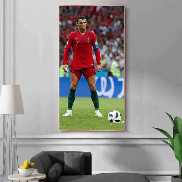 Cristiano Ronaldo Portuguese - Vertical 1:2 WallArt