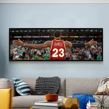 Art mural LeBron James