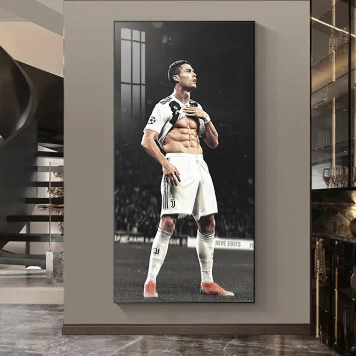 Cristiano Ronaldo Juventus - Vertical 1:2 WallArt