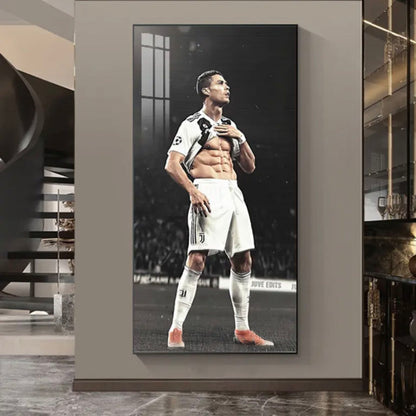 Cristiano Ronaldo Juventus - Vertical 1:2 WallArt