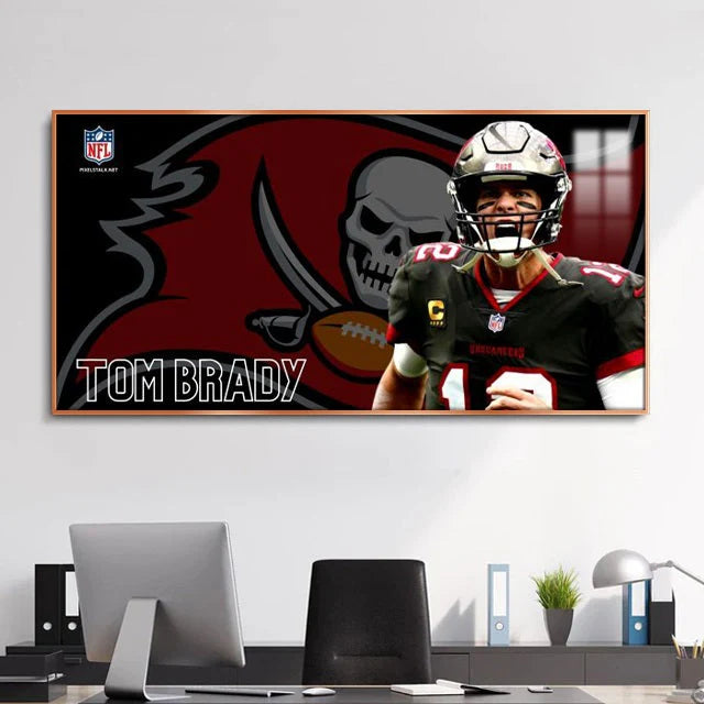 Tom Brady - Horizontal 2:1 WallArt