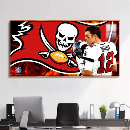 Tom Brady - Horizontal 2:1 WallArt