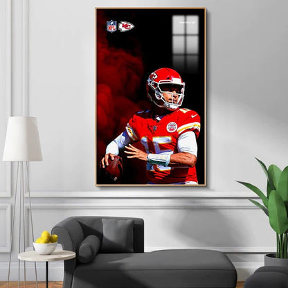 Patrick Mahomes II - Vertical 1:2 WallArt