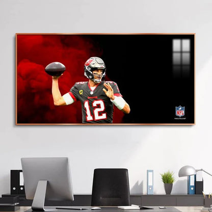 Tom Brady - Horizontal 2:1 WallArt