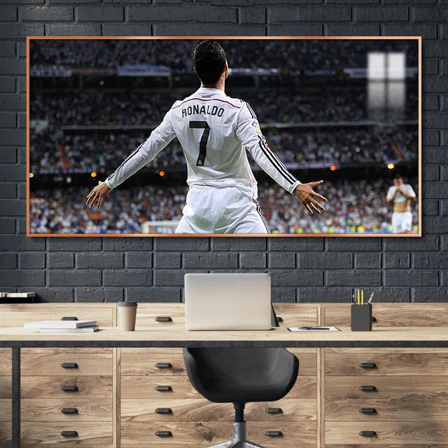 Cristiano Ronaldo Compilation - Horizontal 2:1 WallArt