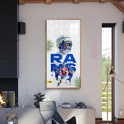 Los Angeles Rams - 2:1 WallArt