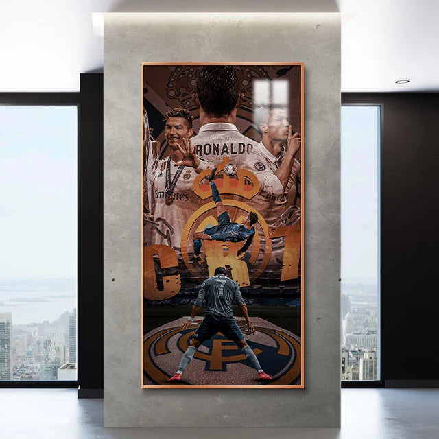 Cristiano Ronaldo Real Madrid - Vertical 1:2 WallArt