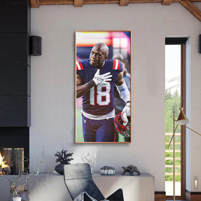 New England Patriots - Vertical 1:2 WallArt