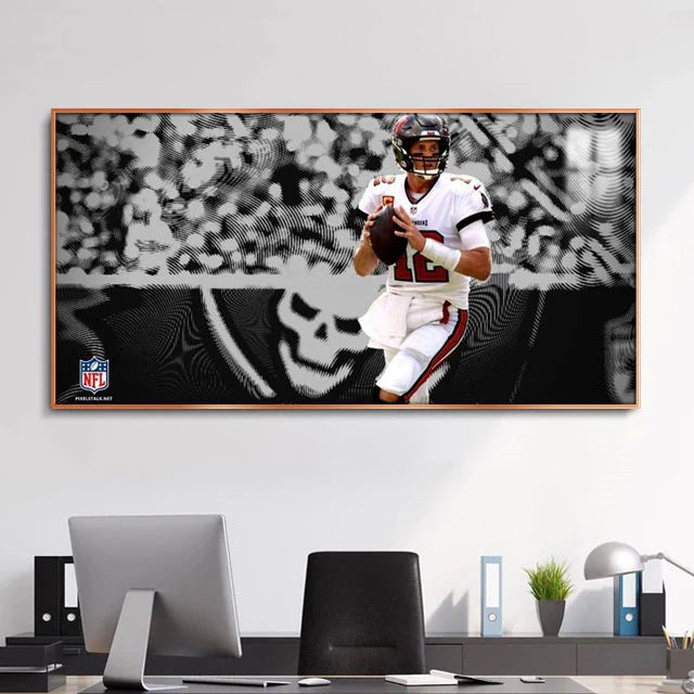 Tom Brady - Horizontal 2:1 WallArt