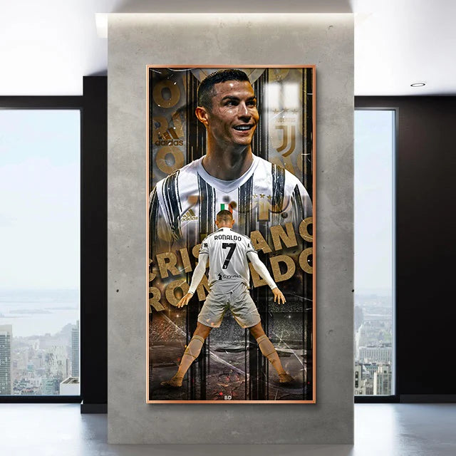 Cristiano Ronaldo Juventus - Vertical 1:2 WallArt