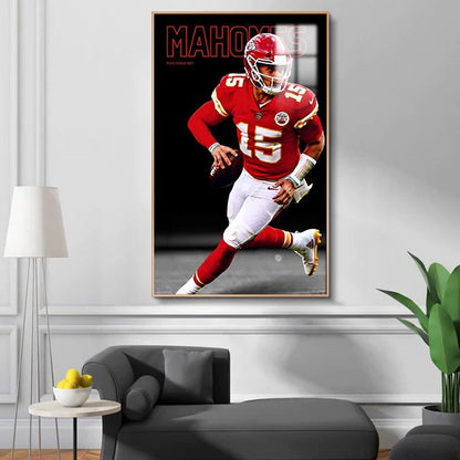 Patrick Mahomes II - Vertical 1:2 WallArt