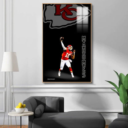 Patrick Mahomes II - Vertical 1:2 WallArt