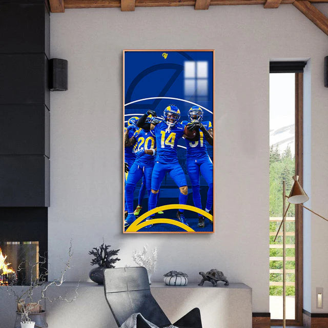 Los Angeles Rams - 2:1 WallArt