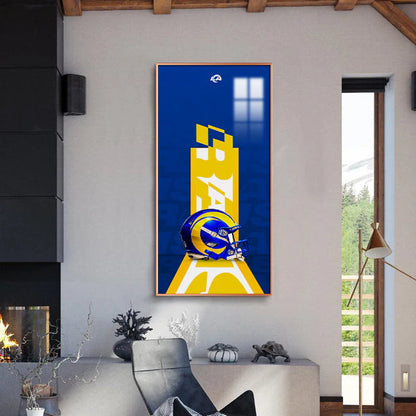 Los Angeles Rams - 2:1 WallArt