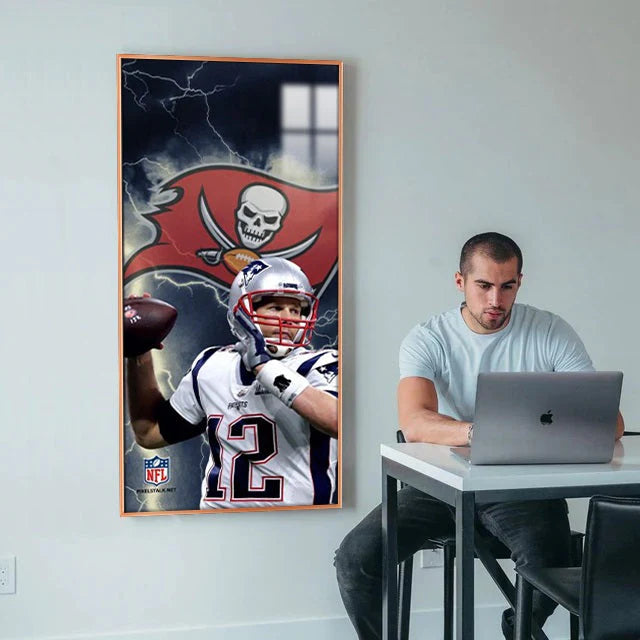 Tom Brady - Vertical 1:2 WallArt